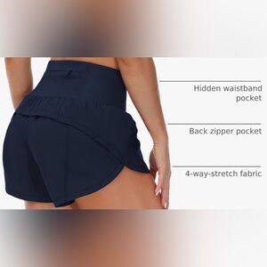 🎸The Gym People🎸🔥NWT🔥Runnimg Shorts in Blue—M